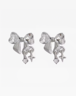 Sparkling Bow Earrings