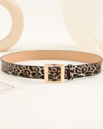 Womens Leopard Belt