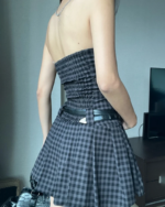 Gingham Mini Dress