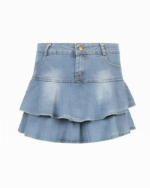 Denim Mini Skirt Y2K